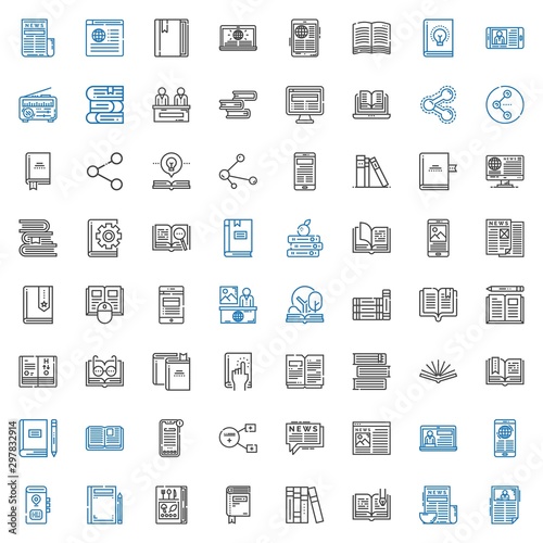 publish icons set