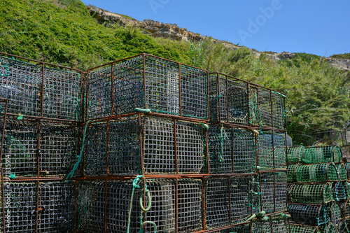 Fototapeta Naklejka Na Ścianę i Meble -  Trap, nasa or retel to fish for seafood