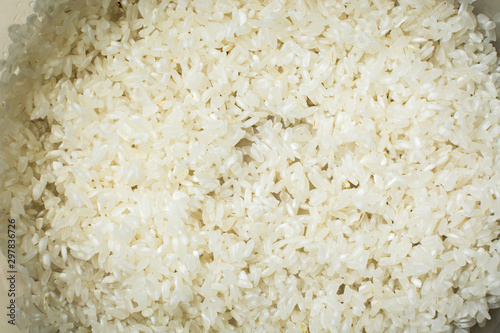 Long grain rice for cooking pilaf.