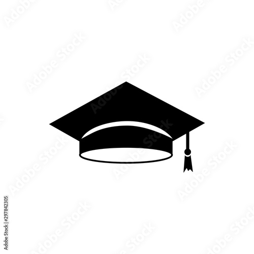 best graduation hat icon vector