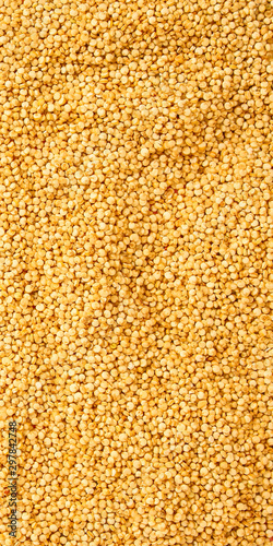 quinoa grain  porridge  superfood is healthy snack  menu concept. food background. copy space. Top view