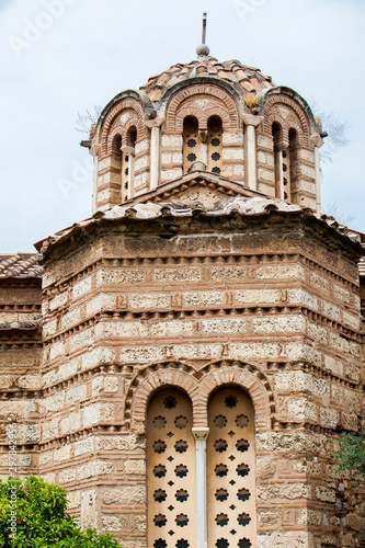 Church of the Holy Apostles known as Holy Apostles of Solaki located in the Ancient Agora of Athens built on the 10th century photo