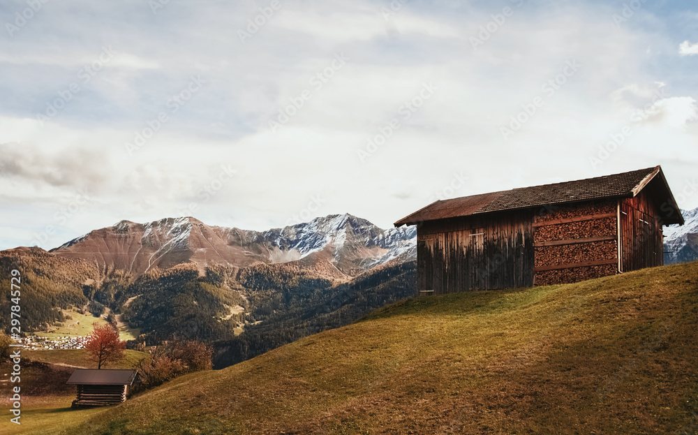 Hütte und Berge, Österreich