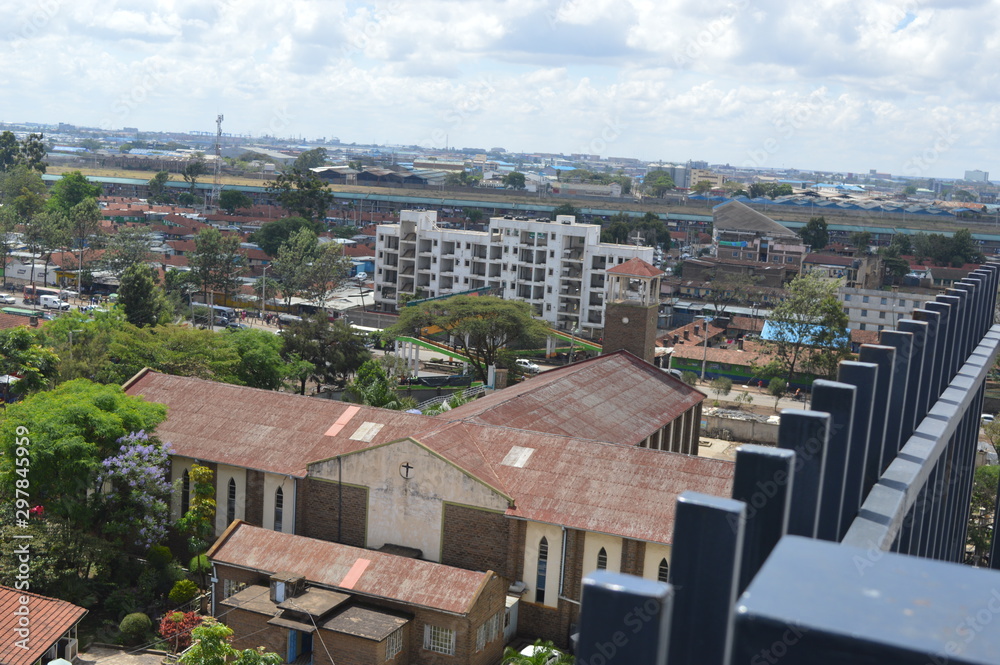 view of the city