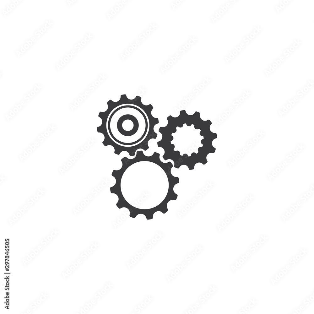 Gear Logo Template vector icon Gear Logo Template vector icon