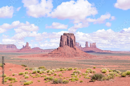 Scenic view of Monument Valley, Arizona