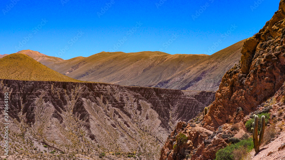 Colourful Mountain Range - Humahuaca Juyjuy Argentina