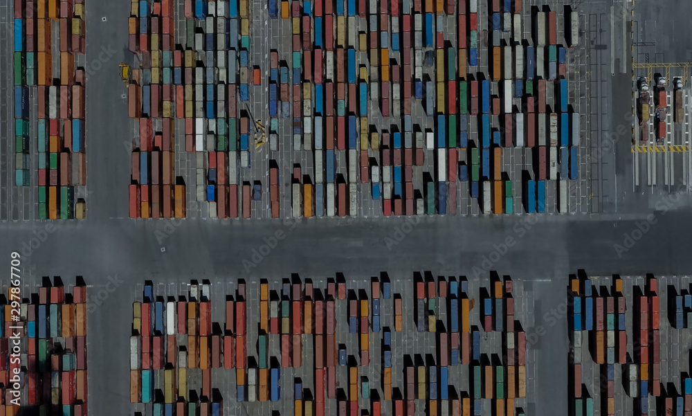 cargo port of Adelaide, Australia on the Gulf of St. Vincent cargo port of Adelaide, Australia on the Gulf of St. Vincent