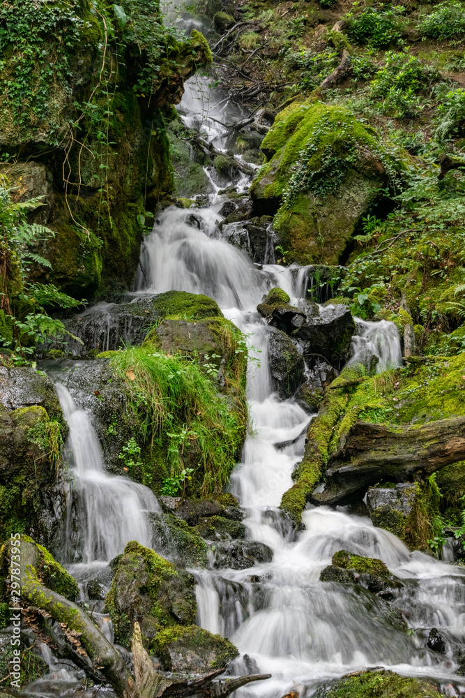 Waterfall near Burrator Reserviour, Sheepstor, Devon, UK Waterfall near Burrator Reserviour, Sheepstor, Devon, UK