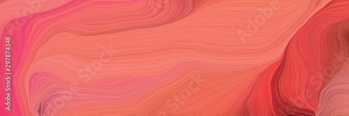 curved lines background or backdrop with pastel red, firebrick and dark red colors. digital abstract art