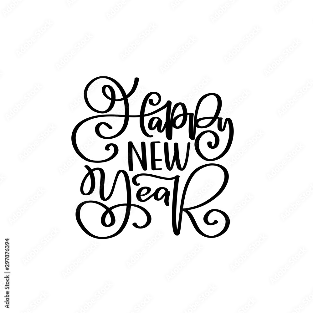 Merry Christmas calligraphy quotes. Happy New Year 2020. Merry Christmas calligraphy quotes. Happy New Year 2020.