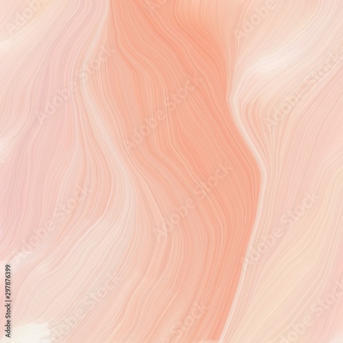 curved speed lines background or backdrop with baby pink, dark salmon and misty rose colors. good for design texture