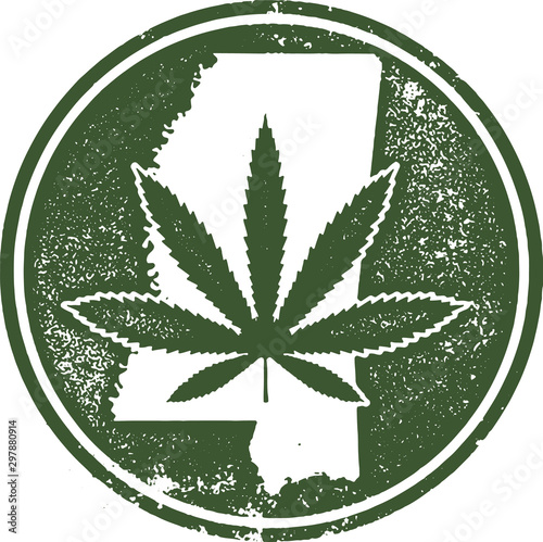 Mississippi State Marijuana and Medical Cannabis Stamp
