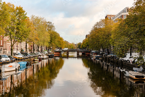 Canal in Amsterdam © SavySevi