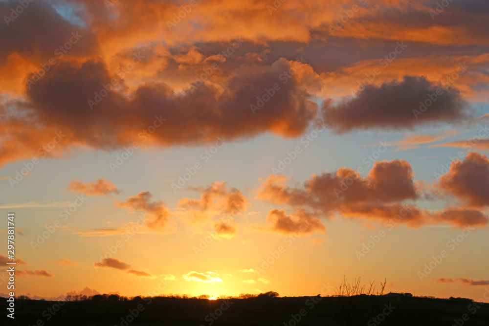 Sunset in North Devon