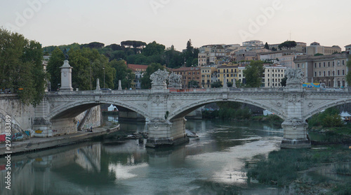 bridge in rome italy