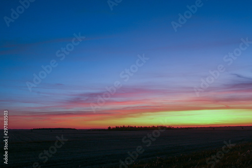 colorful clouds in the sky during sunset