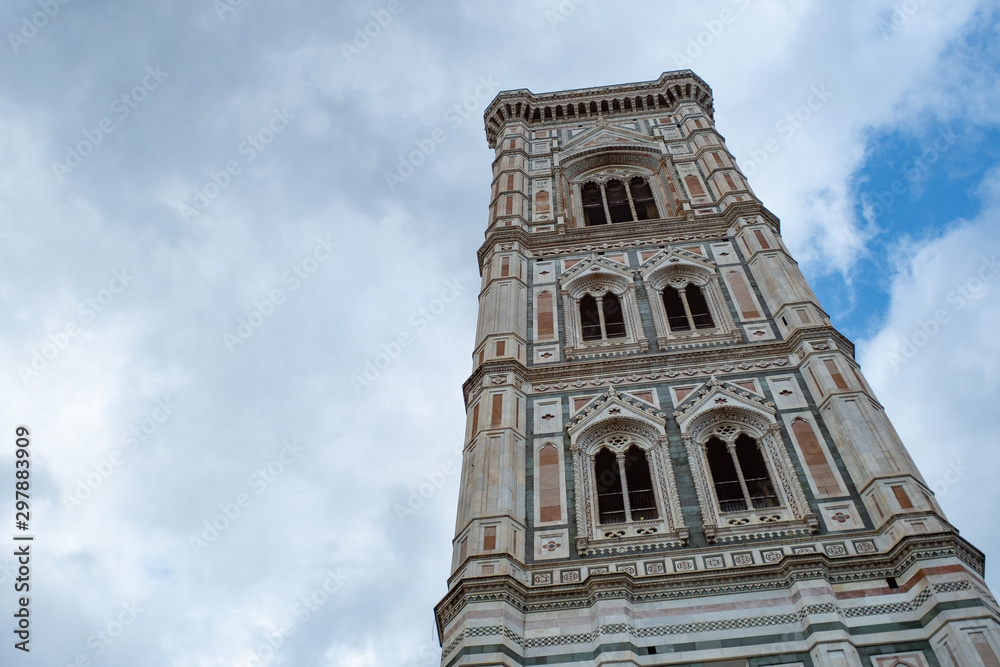 Florence, Giotto's tower near Santa Maria del Fiore.