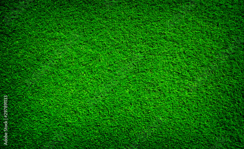 Artificial grass background , close up