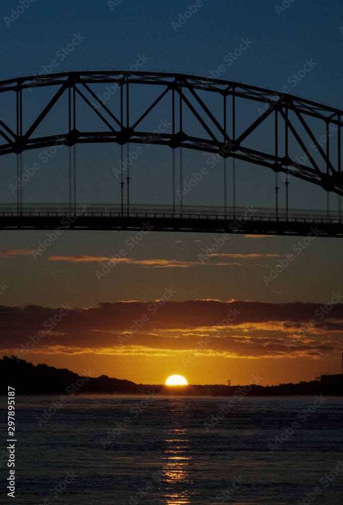 Sagamore Bridge at Sunrise