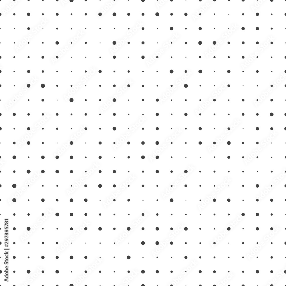 Obraz Seamless dots pattern. Abstract pixel texture. Vector сircle background.