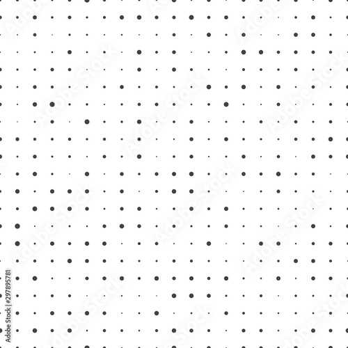 Seamless dots pattern. Abstract pixel texture. Vector сircle background.
