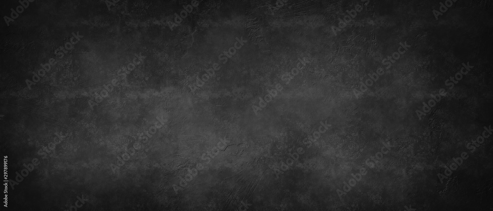 Abstract black distressed grunge texture background