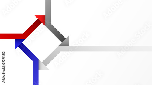 Arrow process flow diagram