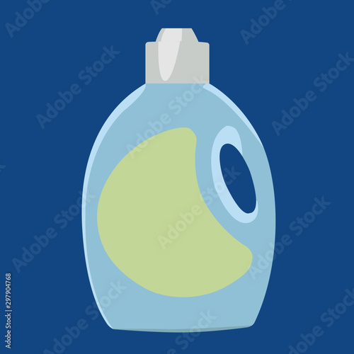 Fabric softener vector illustration isolated