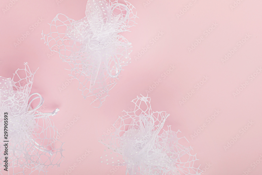 Minimal wedding concept template for your text or design