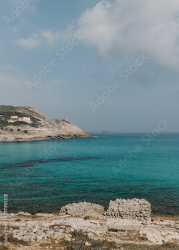 Views of a beautiful beach on the beautiful island of Mallorca