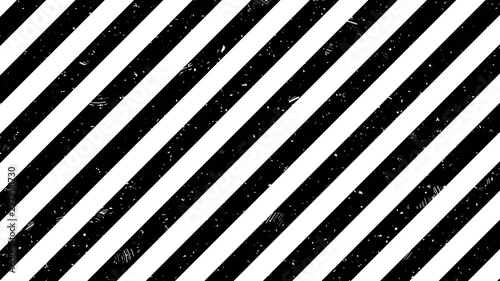 black and white strip line with scratch pattern. Industrial concept mask or texture.