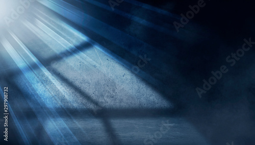 Empty scene background. Inc...