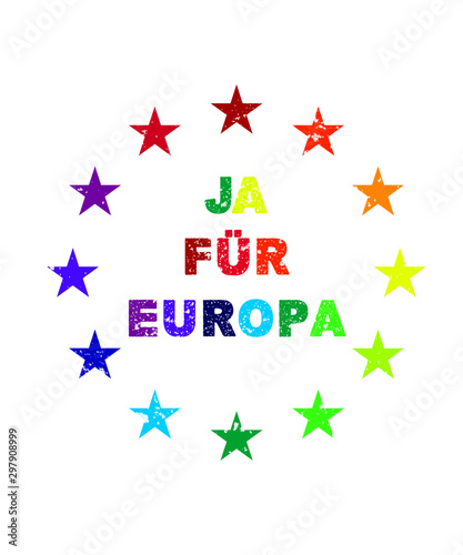 ja für europa sterne