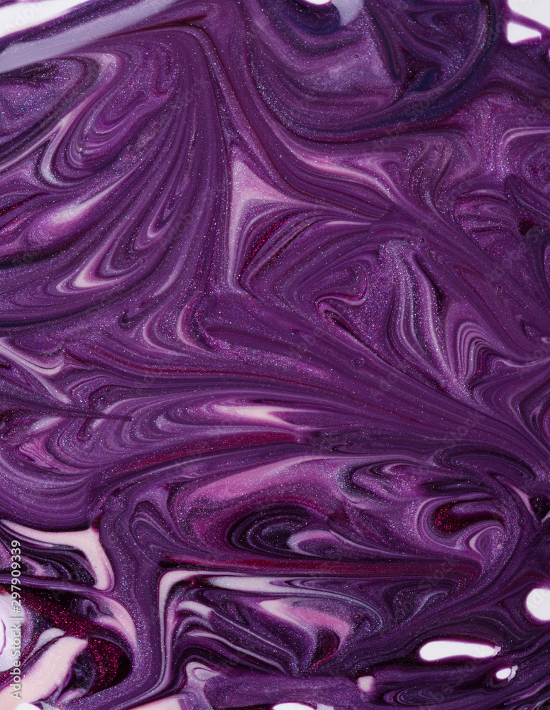 Fototapeta premium beautiful colorful abstract nail gel polish texture