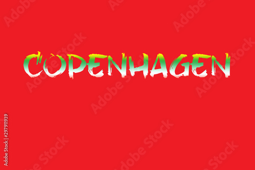 Photography Copenhagen city article in caps