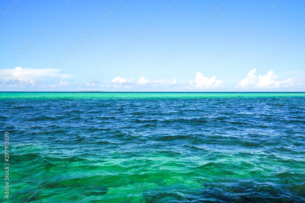 Beach in Cayo Guillermo de Cuba
