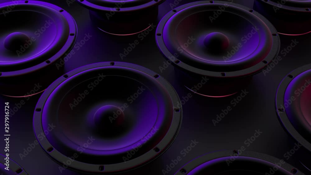 Speakers Audio Sound Rhythm Bass