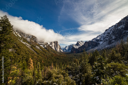 vista views in Yosemite