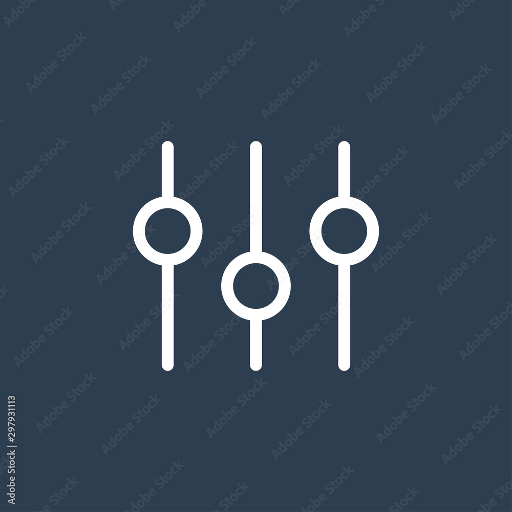 equalizer icon illustration isolated vector sign symbol equalizer icon illustration isolated vector sign symbol