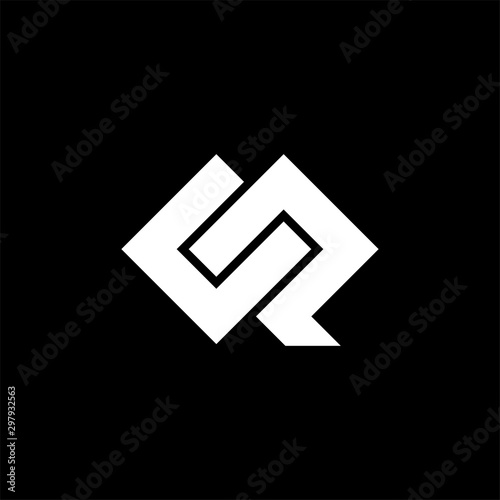 cp logo design concept vector