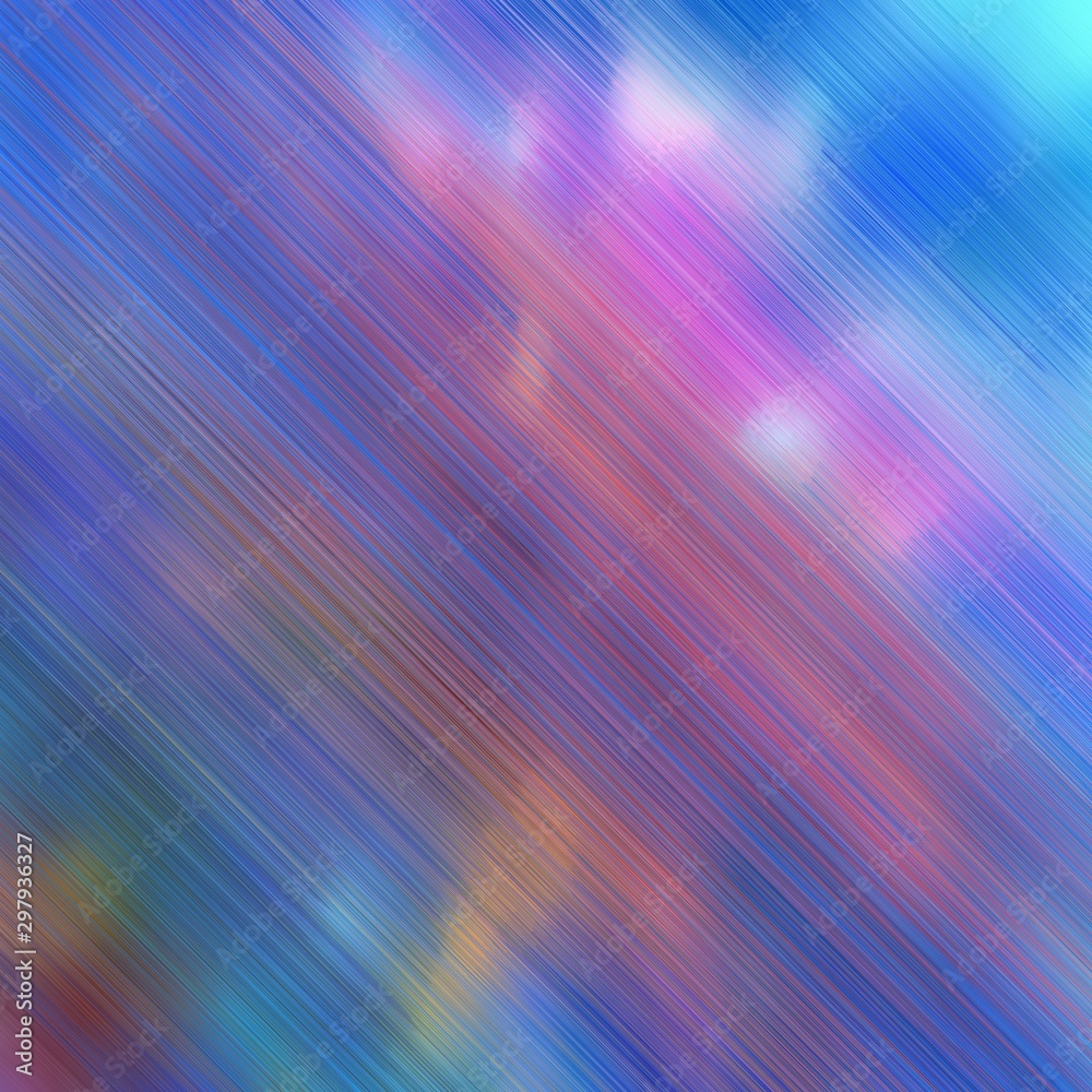 futuristic concept of colorful speed lines with slate gray, pastel violet and corn flower blue colors. good as background or backdrop wallpaper. square graphic