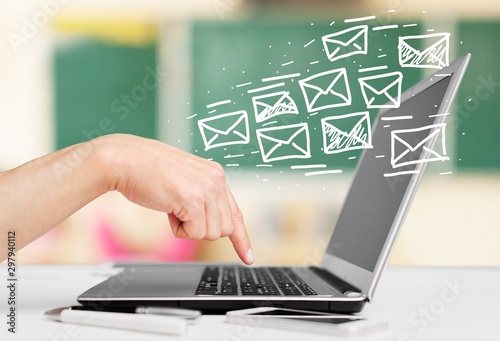 Принти на полотні Newsletter.