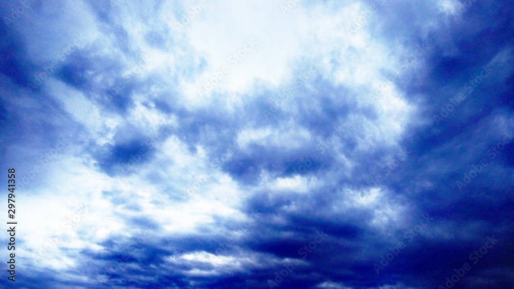 Natural light from the sun with blue sky and white clouds. Natural light from the sun with blue sky and white clouds.