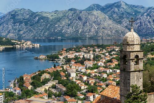 Kotor City and Church of Our Lady of Remedy in Montenegro