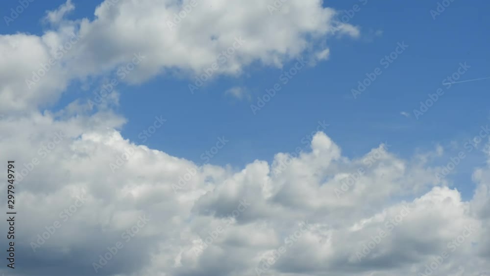 Clouds time lapse, beautiful blue sky with clouds Clouds time lapse, beautiful blue sky with clouds
