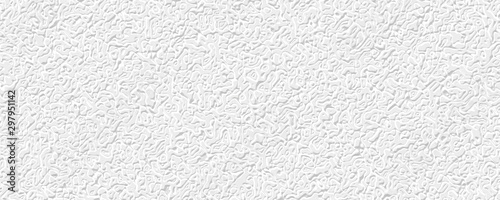 Wavy abstract white wall texture background