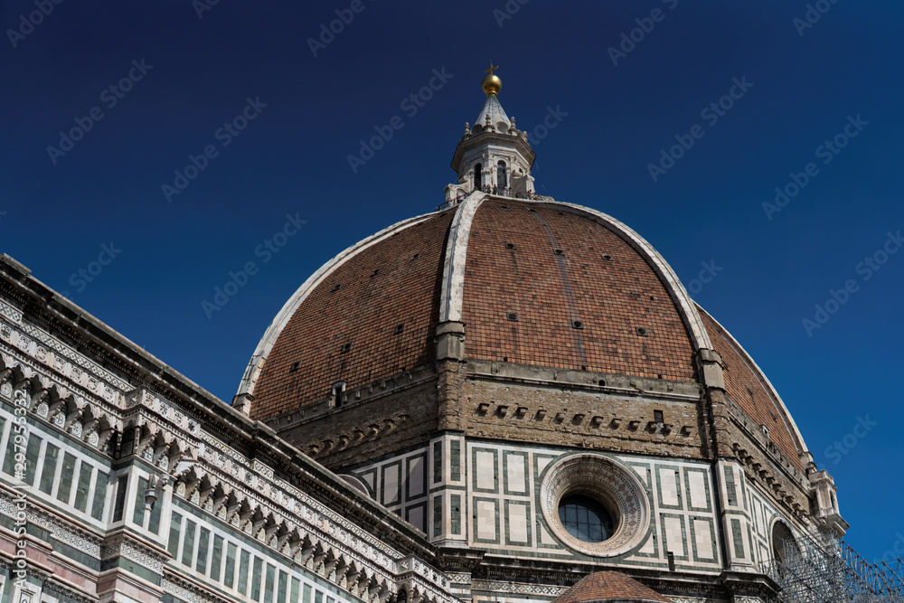 The Dome of the Santa Maria del Fiore in Florence, Italy