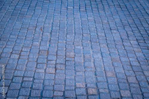 Cobblestone pavement texture