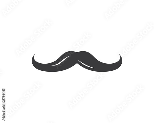 mustache icon vector illustration design
